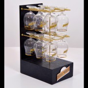 Negra Modelo Glass bar Rack